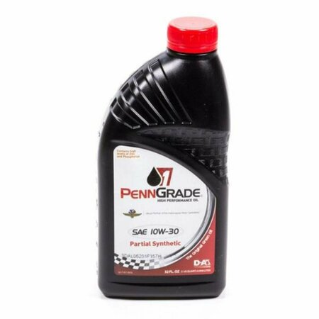 PENNGRADE 1 qt. 10W30 Partial Synthetic Racing Oil BPO71506